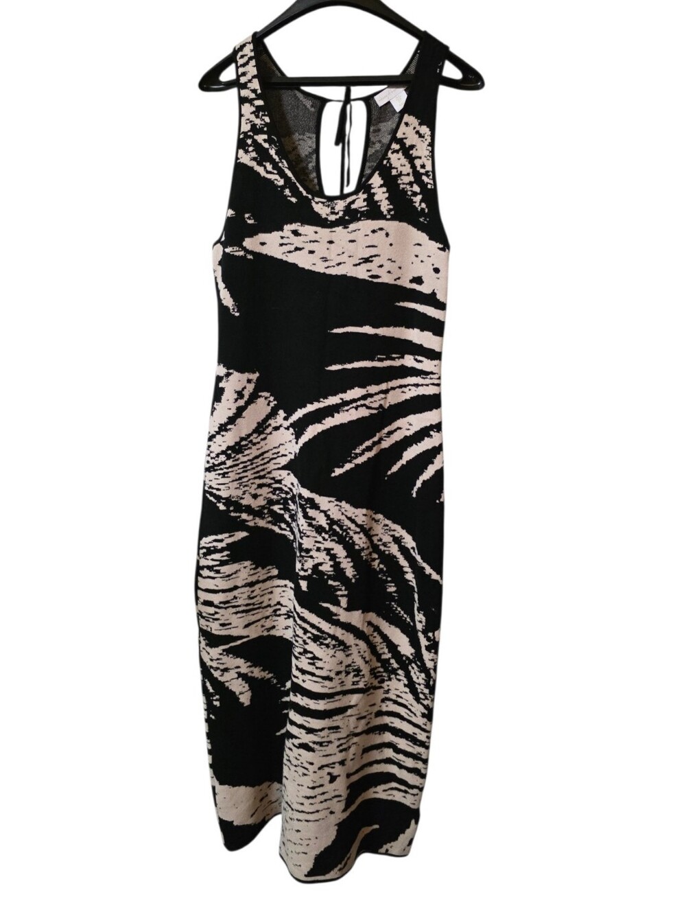 House Of Harlow 1960 Knit Sleeveless Print Maxi Dress